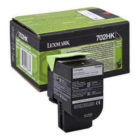 Lexmark 702HKE (70C2HKE) Black Corporate — Cartus de toner