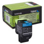 Lexmark 702HCE (70C2HCE) Cyan Corporate — Cartus de toner