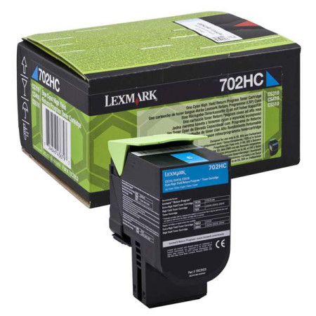 Lexmark 702HCE (70C2HCE) Cyan Corporate — Cartus de toner