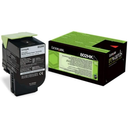 Lexmark 702XK (70C2XK0) Black Return Program — Cartus de