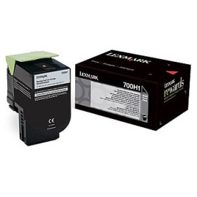 Lexmark 700H1 (70C0H10) Black — Cartus de toner
