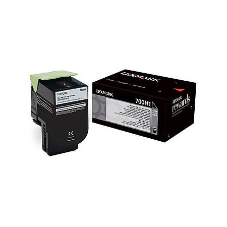 Lexmark 700H1 (70C0H10) Black — Cartus de toner