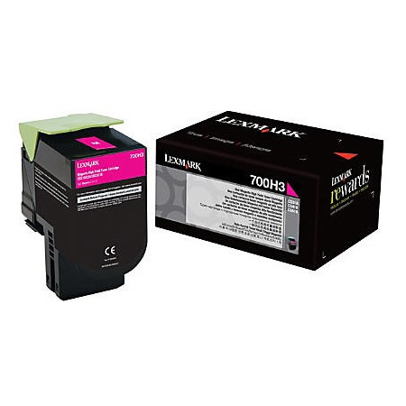Lexmark 700H3 (70C0H30) Magenta — Cartus de toner