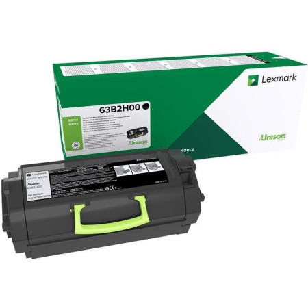 Lexmark 63B2H00 Black Return Program — Cartus de toner