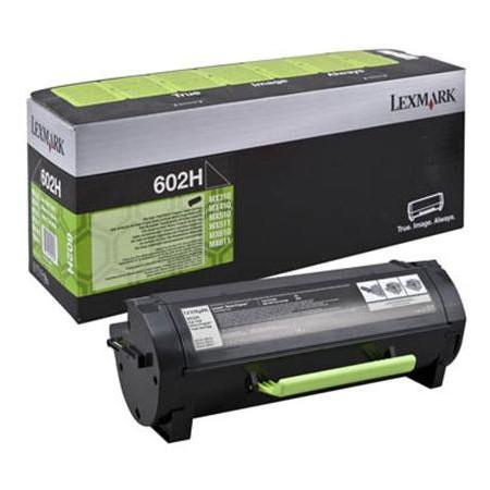 Lexmark 602H (60F2H00) Black Return Program — Cartus de
