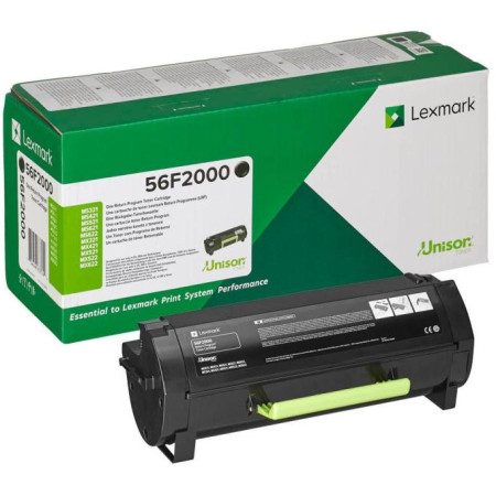 Lexmark 56F2000 Black Return Program — Cartus de toner