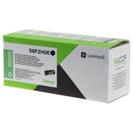 Lexmark 56F2H0E Black Corporate — Cartus de toner