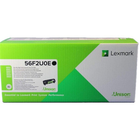 Lexmark 56F2U0E Black Corporate — Cartus de toner