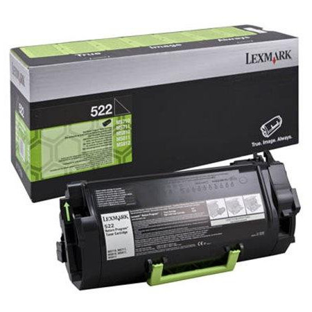 Lexmark 522 (52D2000) Black Return Program — Cartus de toner