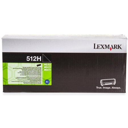 Lexmark 512H (51F2H00) Black Return Program — Cartus de