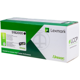 Lexmark 51B2000 Black Return Program — Cartus de toner