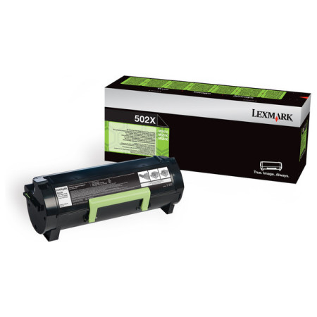 Lexmark 502X (50F2X00) Black Return Program — Cartus de