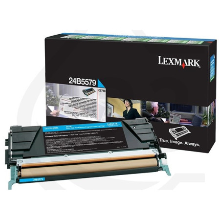 Lexmark 24B5579 Cyan — Cartus de toner
