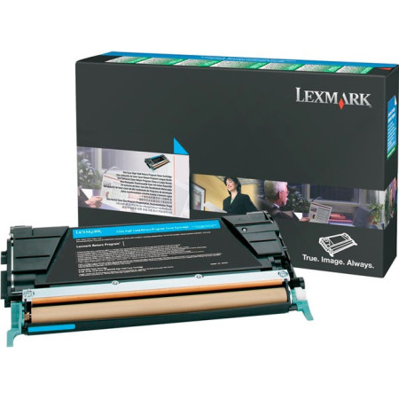 Lexmark 24B5804 Cyan — Cartus de toner