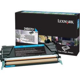 Lexmark 24B5701 Cyan — Cartus de toner
