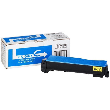Kyocera TK-540C Cyan (TK540C, 1T02HLCEU0) — Cartus de toner