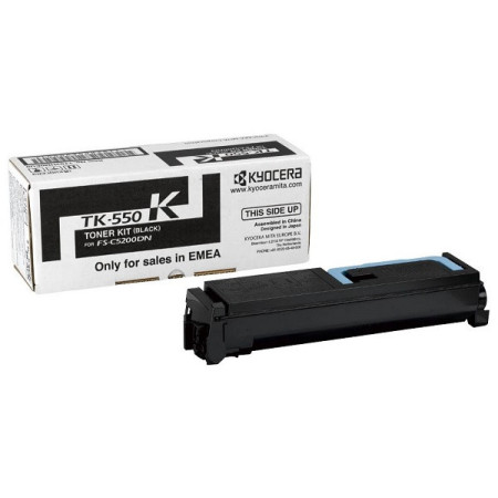 Kyocera TK-550K Black (TK550K, 1T02HM0EU0) — Cartus de toner