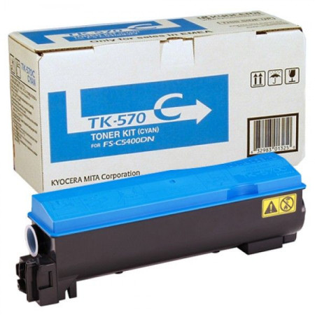 Kyocera TK-570C Cyan (TK570C, 1T02HGCEU0) — Cartus de toner
