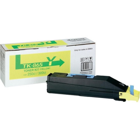 Kyocera TK-865Y Yellow (TK865Y, 1T02JZAEU0) — Cartus de