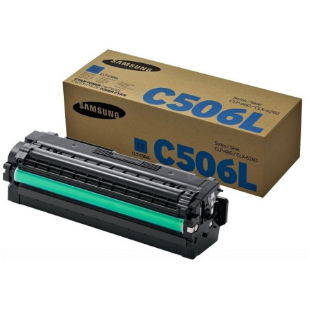 Samsung C506L Cyan (CLT-C506L / SU038A) — Cartus de toner