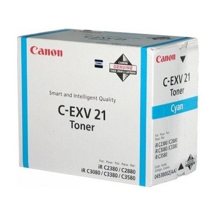 Canon EXV 21 Cyan (0453B002, C-EXV21C, CEXV21C) — Cartus de