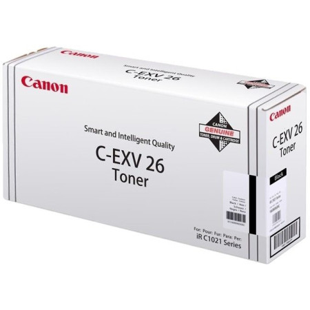 Canon EXV 26 Black (1660B006, C-EXV26BK, CEXV26BK) — Cartus