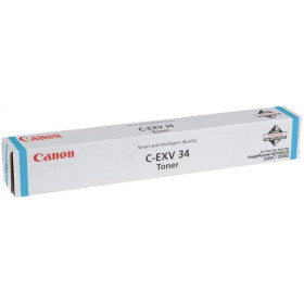 Canon EXV 34 Cyan (3783B002, C-EXV34C, CEXV34C) — Cartus de