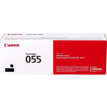 Canon 055 Black (3016C002, CRG-055BK, CRG055BK) — Cartus de
