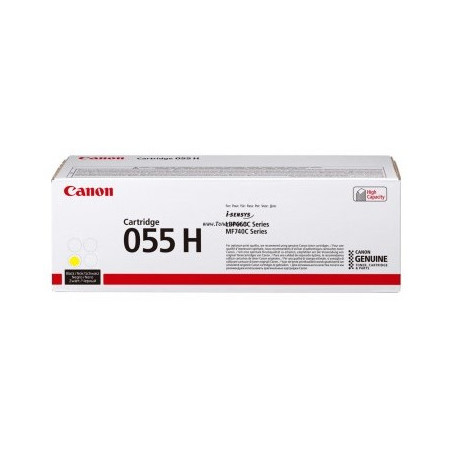 Canon 055H Yellow (3017C002, CRG-055HY, CRG055HY) — Cartus