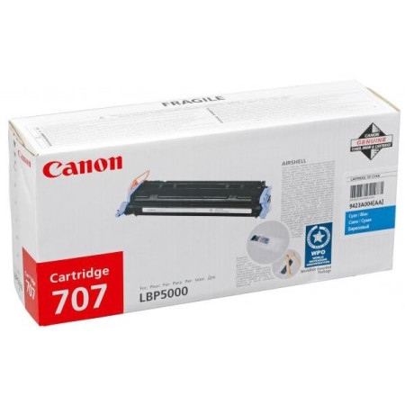Canon 707 Cyan (9423A004, CRG-707C, CRG707C) — Cartus de