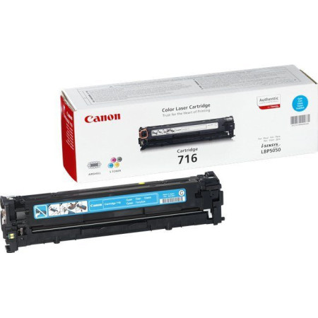 Canon 716 Cyan (1979B002, CRG-716C, CRG716 C) — Cartus de