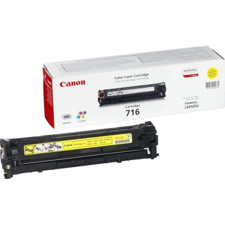 Canon 716 Yellow (1977B002, CRG-716Y, CRG716 Y) — Cartus de