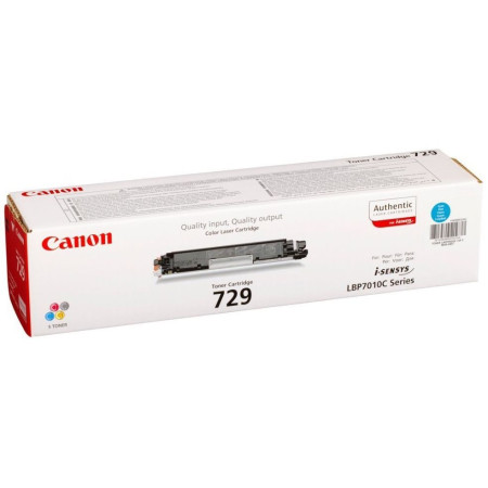 Canon 729 Cyan (4369B002, CRG-729C, CRG729 C) — Cartus de