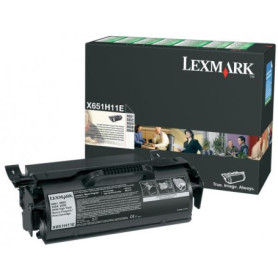 Cartus de toner original Lexmark X654X31E Black Corporate