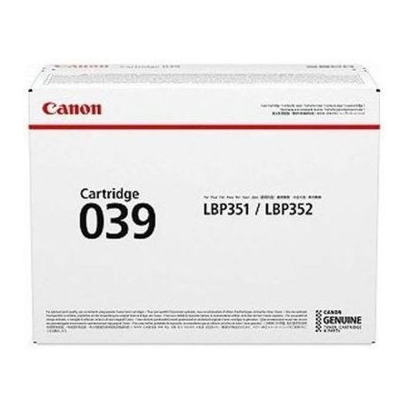 Canon 039 Black (0287C001, CRG-039, CRG039) — Cartus de