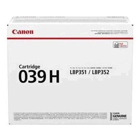 Canon 039H Black (0288C001, CRG-039H, CRG039H) — Cartus de