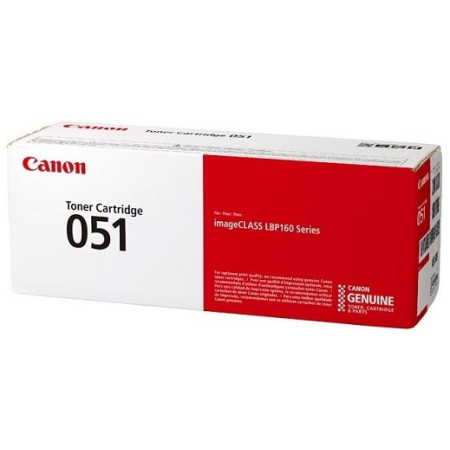 Canon 051 Black (2168C002, CRG-051, CRG051) — Cartus de