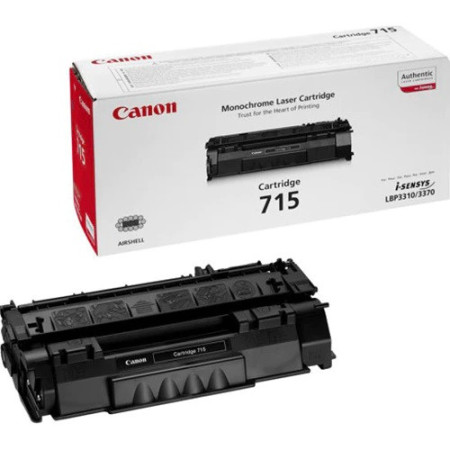 Canon 715 Black (1975B002, CRG-715, CRG715) — Cartus de