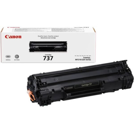 Canon 737 Black (9435B002, CRG-737,CRG737) — Cartus de toner