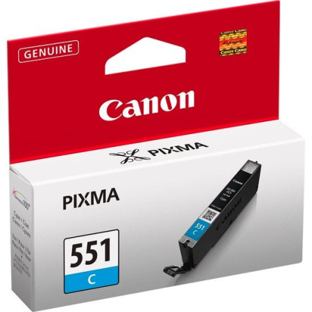 Canon CLI-551C Cyan (6509B001, CLI551C) — Cartus de cerneala