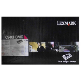 Cartus de toner original Lexmark C748H3MG Magenta Corporate