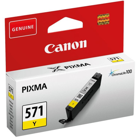 Canon CLI-571Y Yellow (0388C001, CLI571Y) — Cartus de