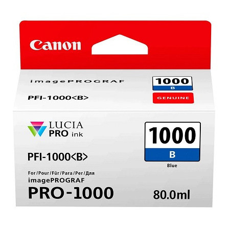Canon PFI-1000B Blue (0555C001, PFI1000B) — Cartus de