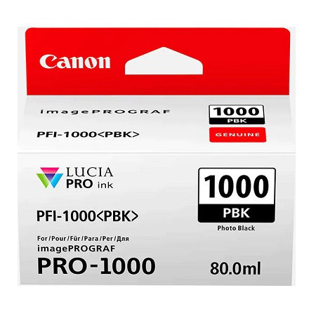 Canon PFI-1000PBK Photo Black (0546C001, PFI1000PBK)