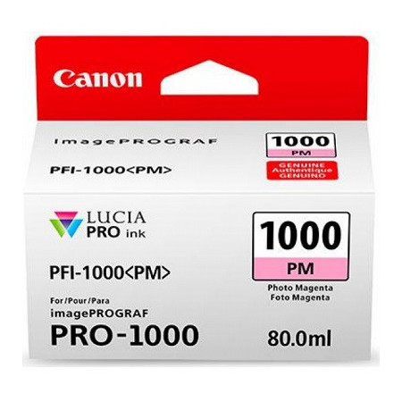 Canon PFI-1000PM Photo Magenta (0551C001, PFI1000PM)