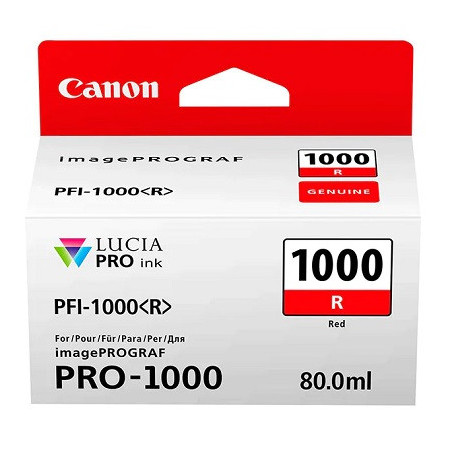 Canon PFI-1000R Red (0554C001, PFI1000R) — Cartus de