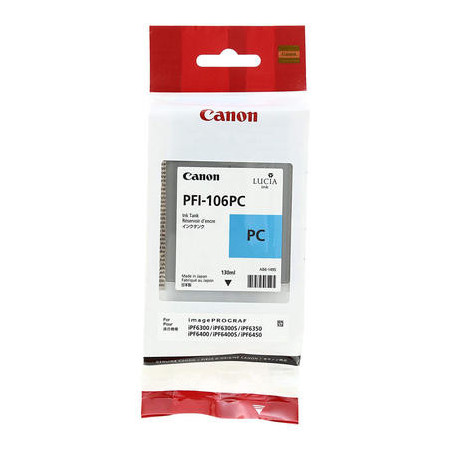 Canon PFI-106PC Photo Cyan (6625B001, PFI106PC) — Cartus de