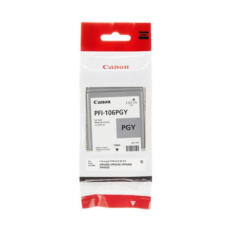 Canon PFI-106PGY Photo Gray (6631B001, PFI106PGY) — Cartus