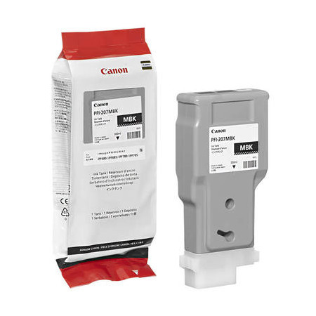 Canon PFI-207MBK Matte Black (8788B001, PFI207MBK) — Cartus