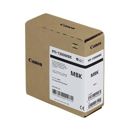 Canon PFI-1300MBK Matte Black (0810C001, PFI1300MBK)